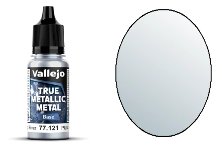 Vallejo 77101 True Metallic Metal 101 Light Sterling Silver