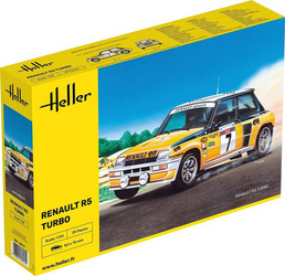 Heller 80717 Renault R5 Turbo model plastikowy do sklejenia i pomalowania