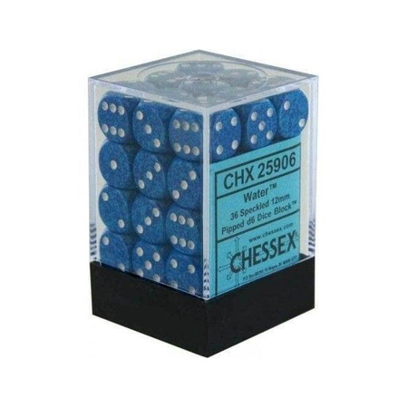 Kości zestaw 36xD6 Chessex 25906 Speckled Water