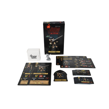 Darkest Dungeon Gra Planszowa + Skarbiec + Crimson Court + Muszkieterka
