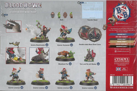 Blood Bowl Gnome Team / The Glimdwarrow Groundhogs - drużyna gnomów