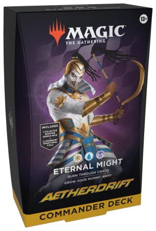 Magic: The Gathering Aetherdrift Commander Eternal Might
