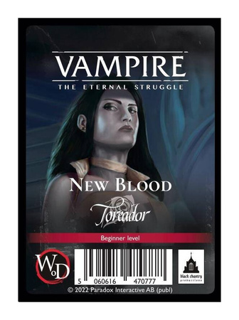 Vampire The Eternal Struggle: New Blood Toreador Starter