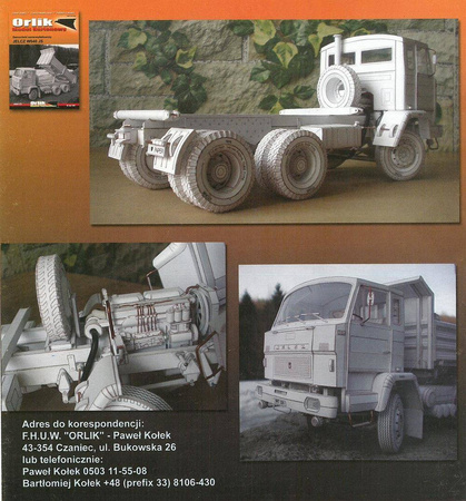 Orlik 007 Samochód Jelcz W 640 JS