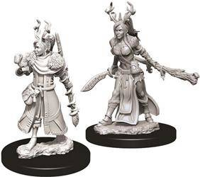 D&D Female Human Druid 2 - Nolzur's Miniature