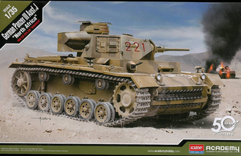 Academy 13531 German Panzer III Ausf.J North Afica