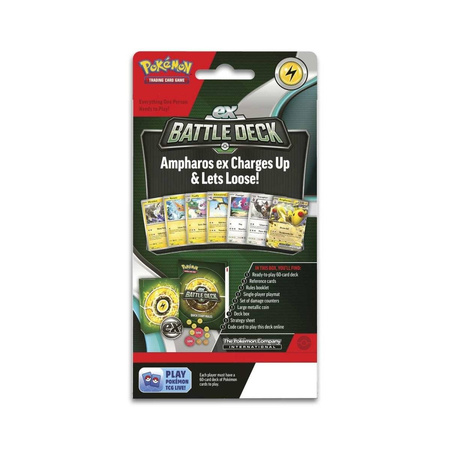 Pokemon TCG April Ex Battle Deck Ampharos ex - talia startowa