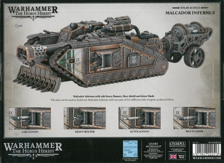 Horus Heresy Solar Auxilia Malcador Infernus