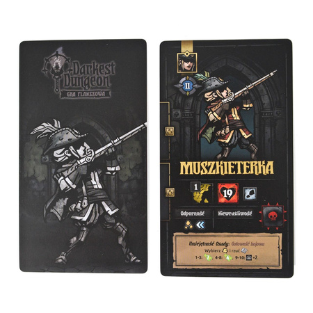 Darkest Dungeon Gra Planszowa + Skarbiec + Crimson Court + Muszkieterka