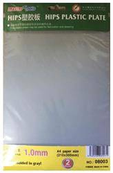 Trumpeter 08003 Hips Plastic Sheet 1 mm 2 szt.