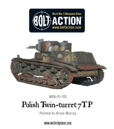 Bolt Action Polish Twin-turreted 7TP tank