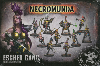 Necromunda Escher Gang - zestaw modeli do gry