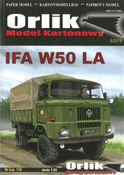 Model kartonowy Orlik 139 IFA W50 LA