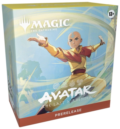 Magic The Gathering Karnet Prerelease Avatar The Last Airbender Aang WHITE
