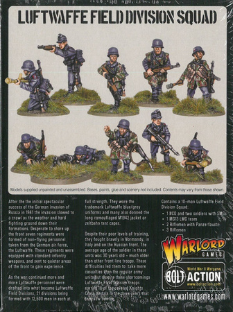 Bolt Action German Luftwaffe Field Division Squad
