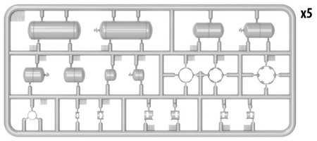 Mini Art 35619 Propane/Butane Cyliders