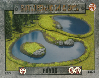 Battlefield in a Box BB530 Ponds - Sadzawki