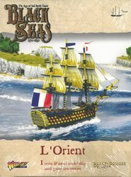 Black Seas L'Orient - okręt w skali 1:700