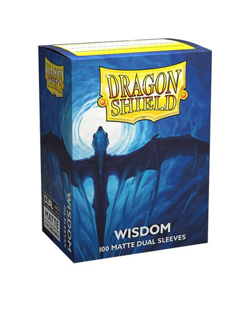 Koszulki Standard Dragon Shield Matte Dual Wisdom (100 sztuk)