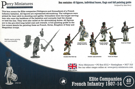 Perry Miniatures FN260 Elite Companies French Infantry 1807-14