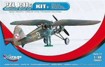 Mirage Hobby 900002 PZL P.11c - Kit +
