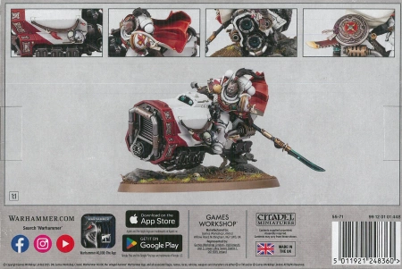 Space Marines White Scars Suboden Khan