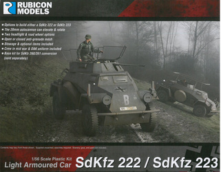Rubicon Models 280062 SdKfz 222 / SdKfz 223