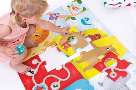 CzuCzu - Duże Puzzle z Dziurką / 2+