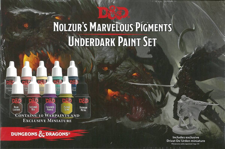 Army Painter D&D Underdark Paint Set - zestaw farb + figurka