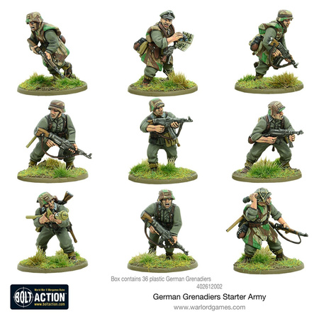 Bolt Action German Grenadiers - Starter Army