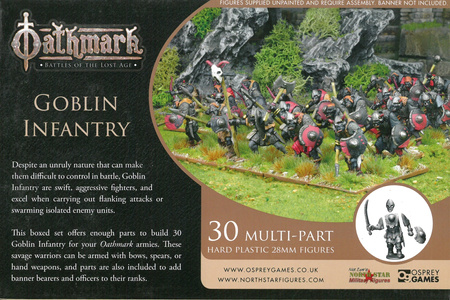 Oathmark Goblin Infantry - Gobliny piechota 28mm