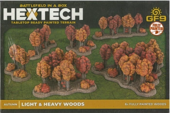Battlefield in A Box HexTech HEXT29 Woods Light & Heavy