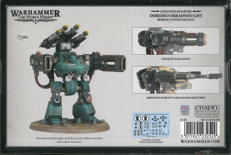 Horus Heresy Deredeo Dreadnought Boreas Configuration