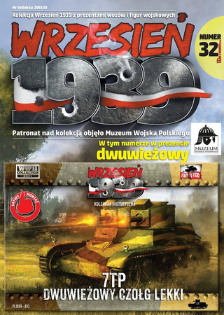 Wrzesień 1939 nr 32 Czołg Lekki 7TP Dwuwieżowy