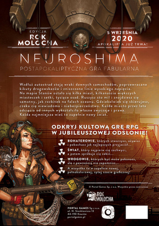 Neuroshima RPG Rok Molocha - podręcznik podstawowy