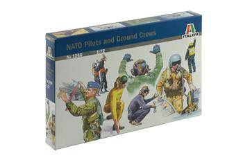 Italeri1246 NATO Pilots and ground crew