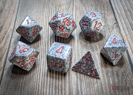 Kości zestaw RPG Chessex 25320 Speckled Granite