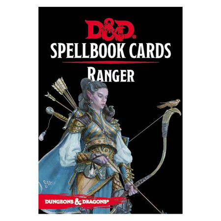 D&D 5.0 Spellbook Cards Ranger - karty czarów