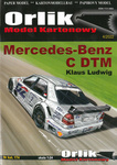 Orlik 174 Mercedes-Benz C DTM Klaus Ludwig - model kartonowy