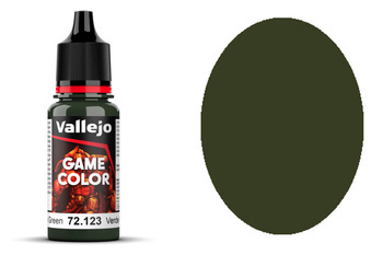 Farba Vallejo Game Color 53 72123 Angel Green