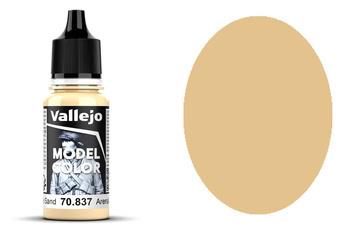 Farba Vallejo Model Color 22 70837 Pale Sand FS33798