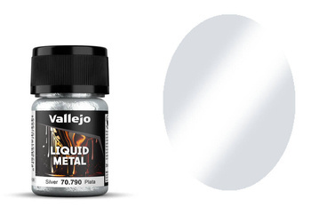Farba Vallejo Liquid Metal 70790 Liquid Silver