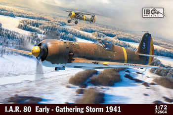 IBG 72564 IAR 80 Early Gethering Storm 1941 model plastikowy do sklejenia i pomalowania