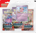 Pokemon TCG Scarlet & Violet Temporal Forces 3 Pack Blister  Cleffa