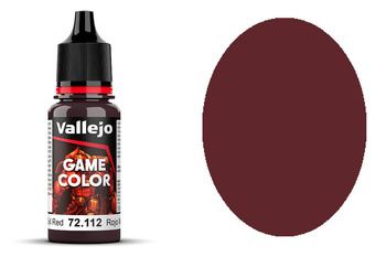 Farba Vallejo Game Color 25 72112 Evil Red