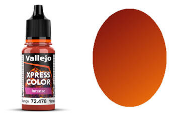 Vallejo Xpress Color Intense 190 72478 Phoenix Orange