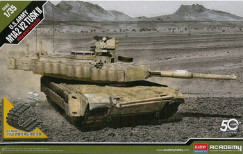 Model plastikowy do sklejenia i pomalowania Academy 13504 M1A2 V2 TUSK II