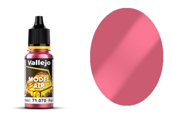 Farbka Vallejo Model Air 71070 Signal Red Metallic