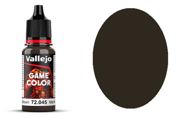 Farba Vallejo Game Color 71 72045 Charred Brown