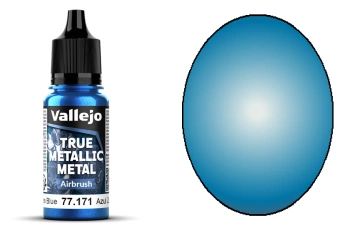 Vallejo 77171 True Metallic Metal 171 Airbrush Sapphire Blue